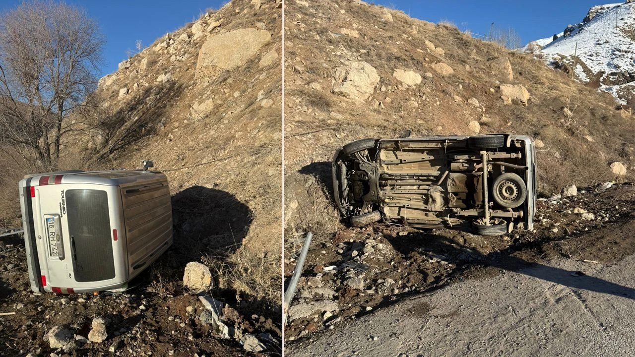 Hakkari'de Trafik kazası: 2 yaralı