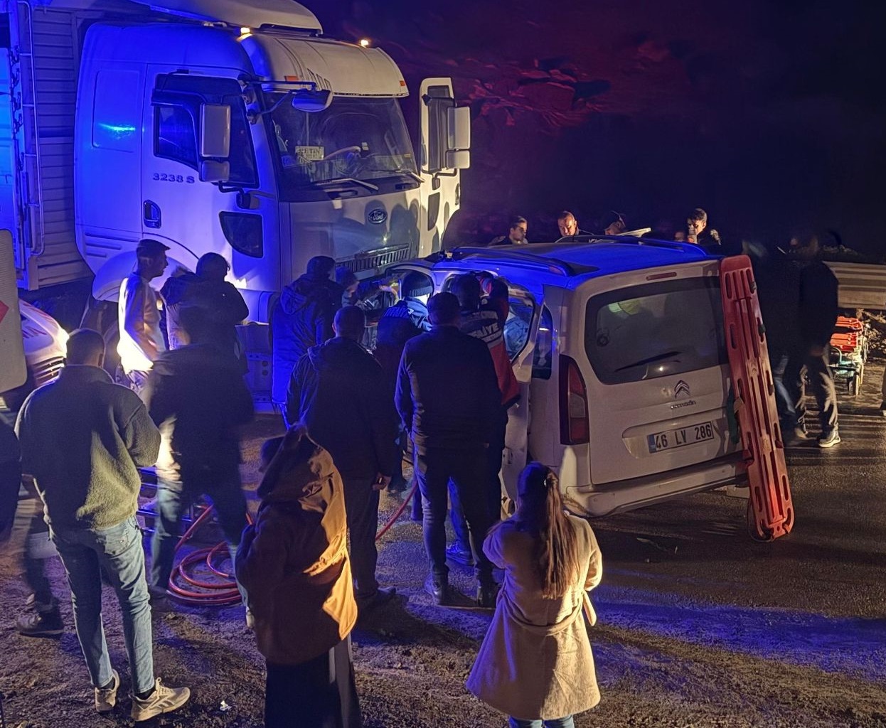 Hakkari'de Trafik kazası