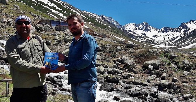 'Hakkari dağları' kitabına yoğun ilgi