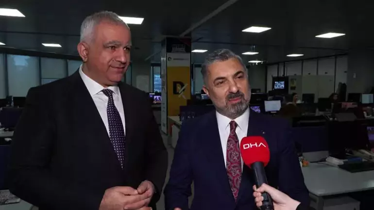 RTÜK Başkanı Şahin’den DHA'ya ziyaret