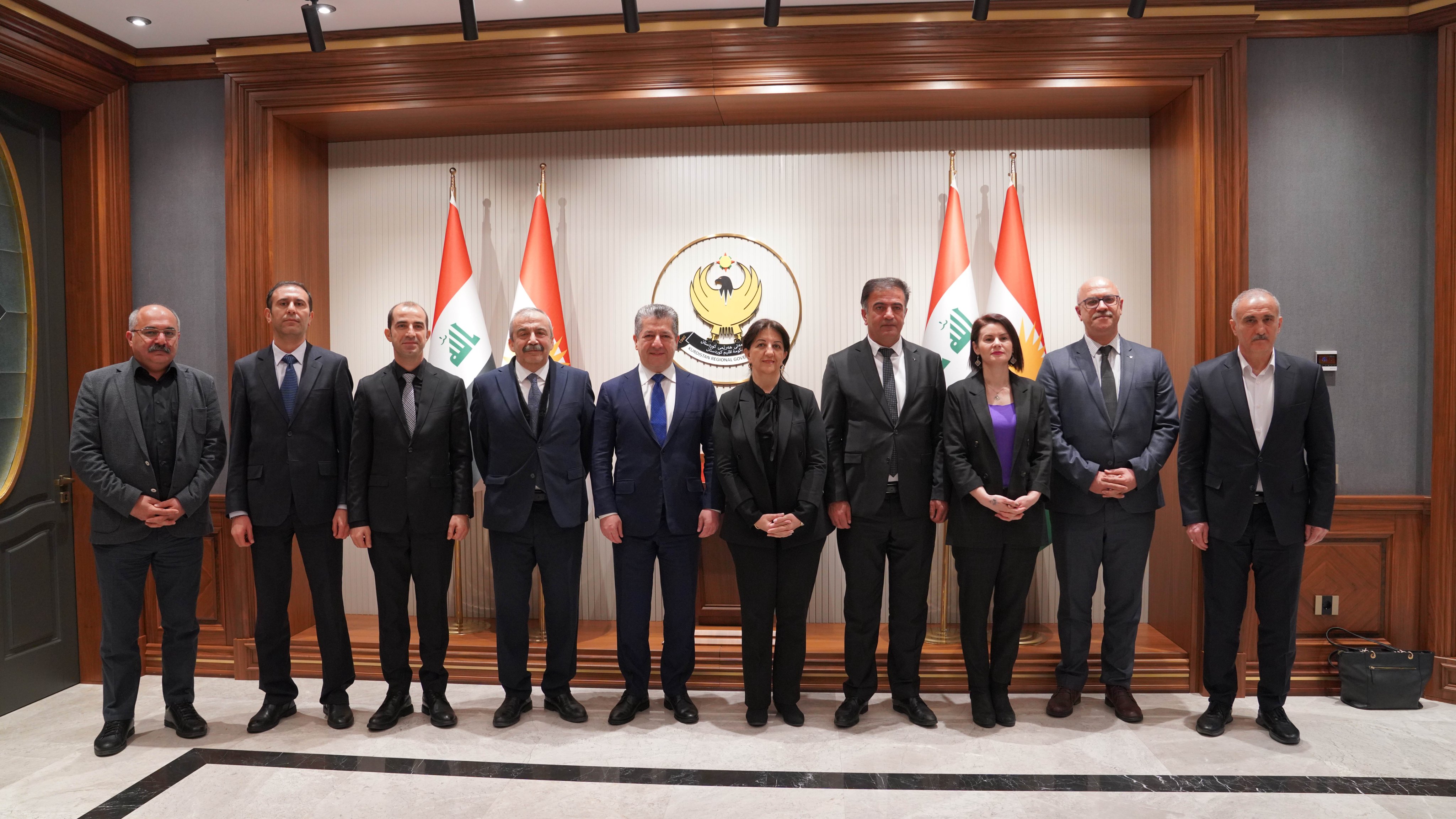 İmralı Heyeti ile Mesrur Barzani görüşmesi sona erdi