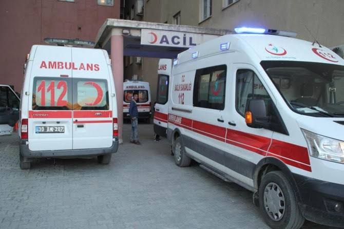 Hakkari'de yeğen amcalarını taradı