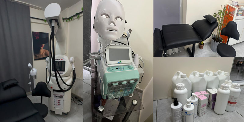 Hakkari’de Büyük Fırsat! Güzellik Merkezi Ekipmanları Satışta!