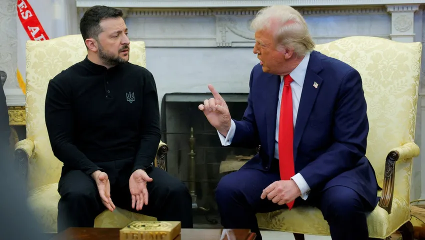 Zelenski, Beyaz Saray'dan kovuldu