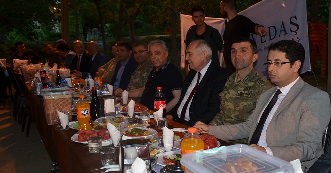 Vedaş ve Vepsaş İftar Yemeği düzenledi