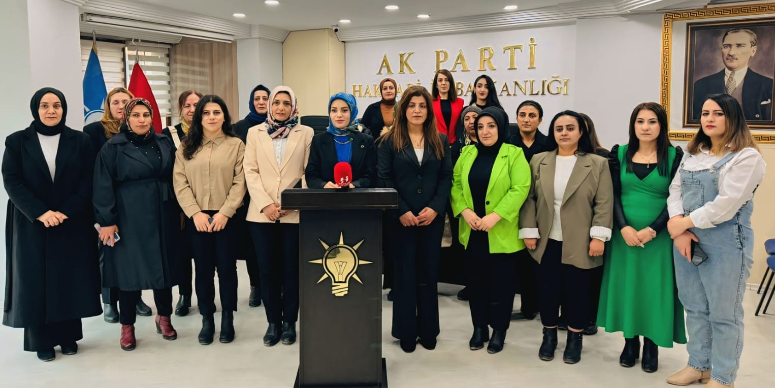 AK Parti Hakkari Kadın Kolları’ndan 8 Mart Mesajı