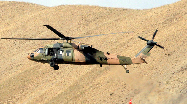 Çukurca'da iniş yapan Helikoptere Roketli saldırı!