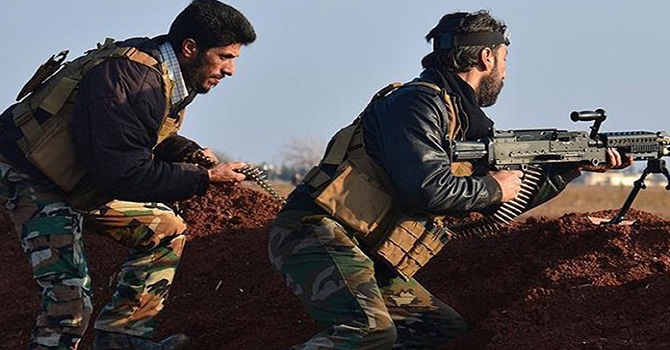 Esad Irak sınırında