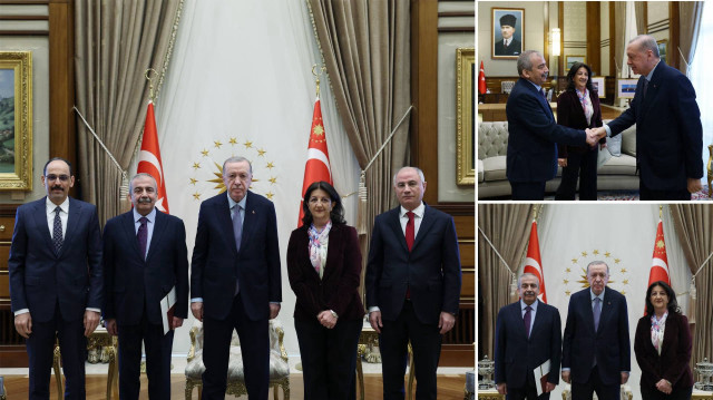 Erdoğan-DEM görüşmesi başladı