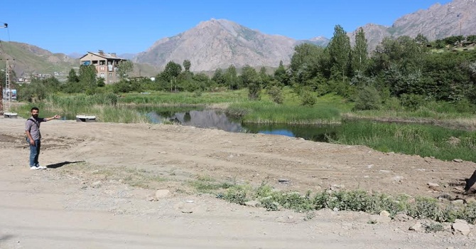 Hakkari Belediyesinden Hafriyat Temizliği