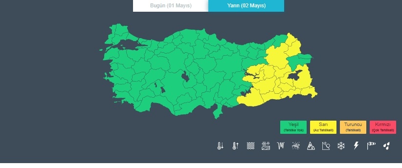 Hakkari ve çok sayıda kent için ‘sarı’ uyarı!