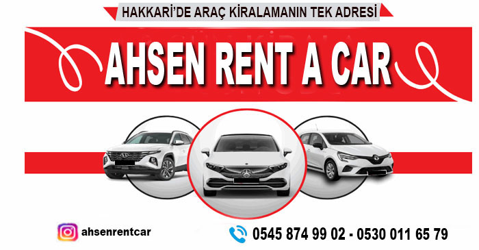 'Ahsen Rent a Car'dan Bayrama özel indirim!