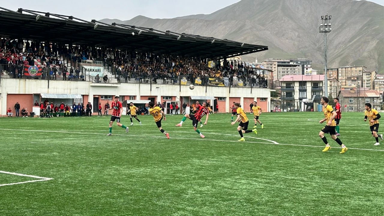 Yüksekova Belediyespor, Rakibini 4-2 mağlup etti!