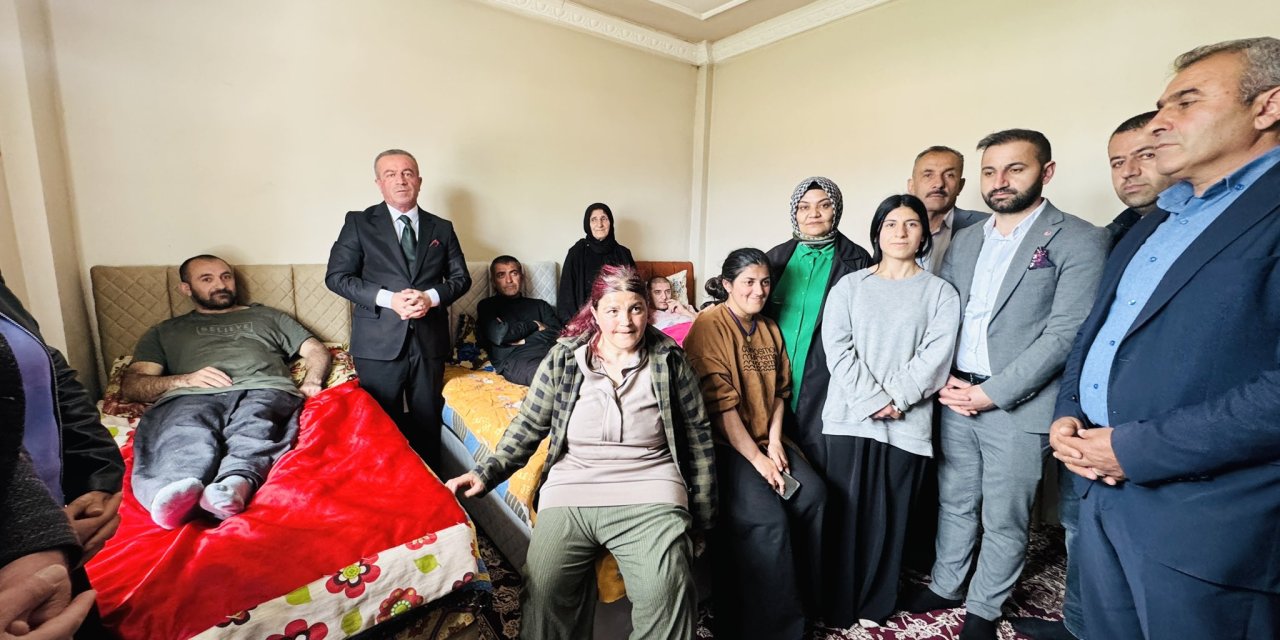 Başkan Kaya'dan Çelik ailesine ziyaret