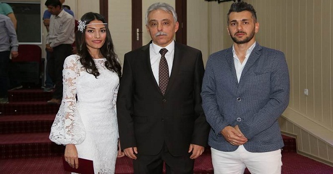 Vali Toprak Nikah şahitliği yaptı!