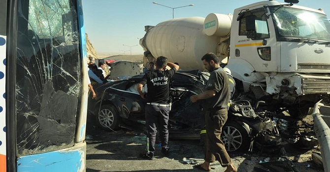 Mardin Kızıltepe'den acı haber: 2 ölü 13 yaralı
