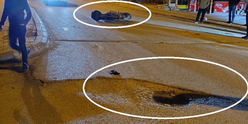 Hakkarili Kurye Timur: Yoldaki Çukur Yüzünden Kaza Yaptı “Ekmek Teknesi Gitti, İşsiz Kaldı”