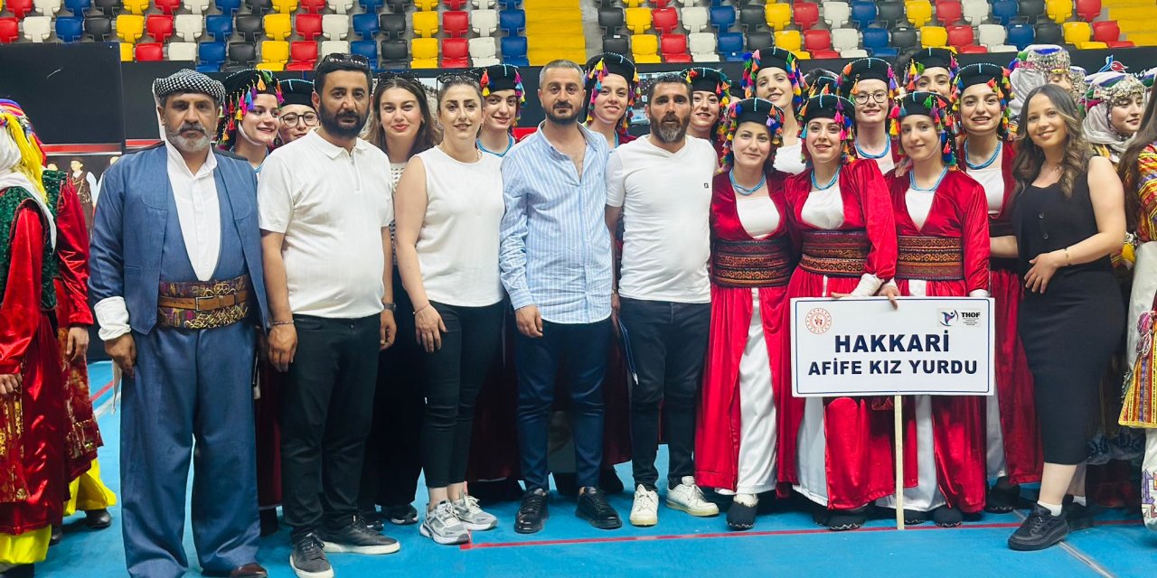 Halk Oyunlarında Gurur Tablomuz: Hakkari Türkiye Şampiyonu