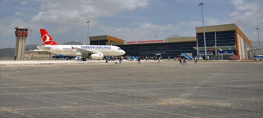 Hakkari Havalimanı 10 Yılda 1,2 Milyon Yolcuya Ulaştı