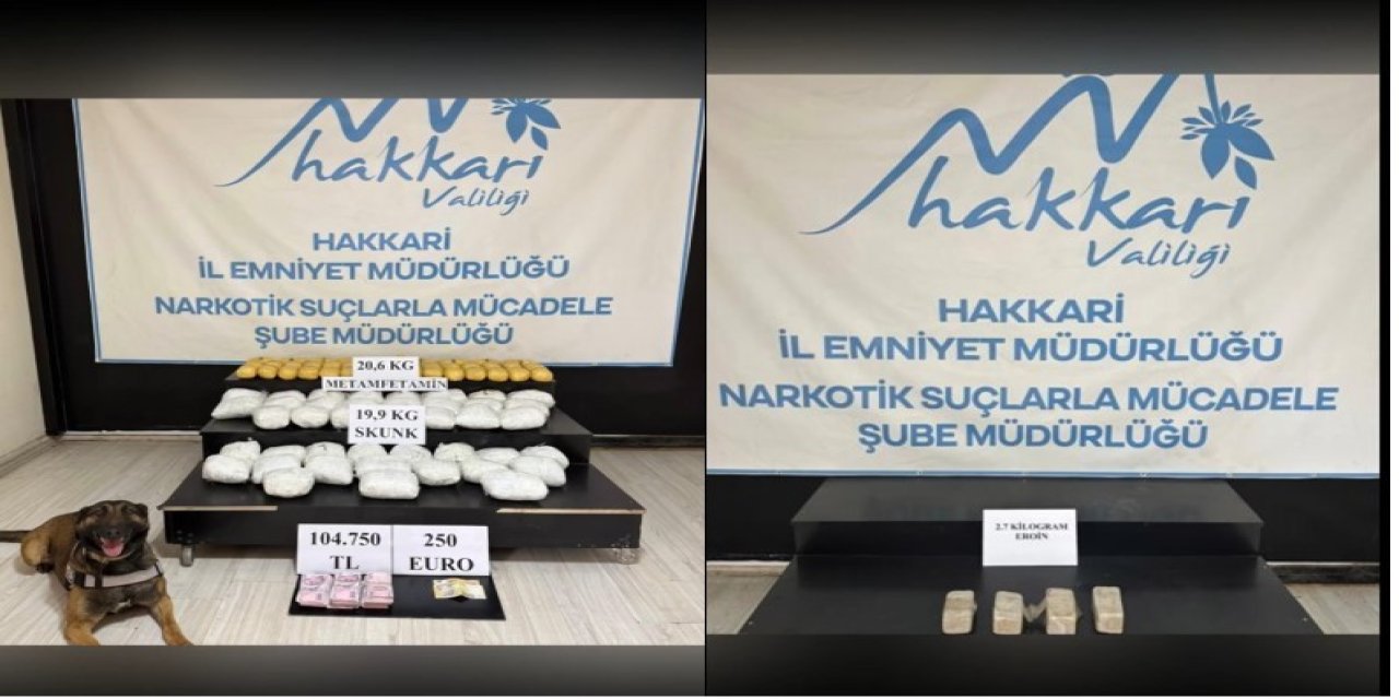 Hakkari'de Uyuşturucu Operasyonu: 6 Tutuklama