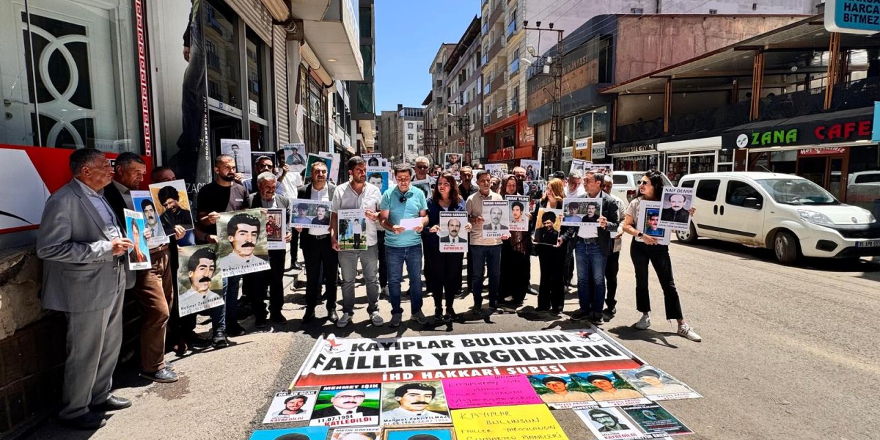 İHD Hakkari ve kayıp yakınları Rıdvan Karakoç için adalet talep etti