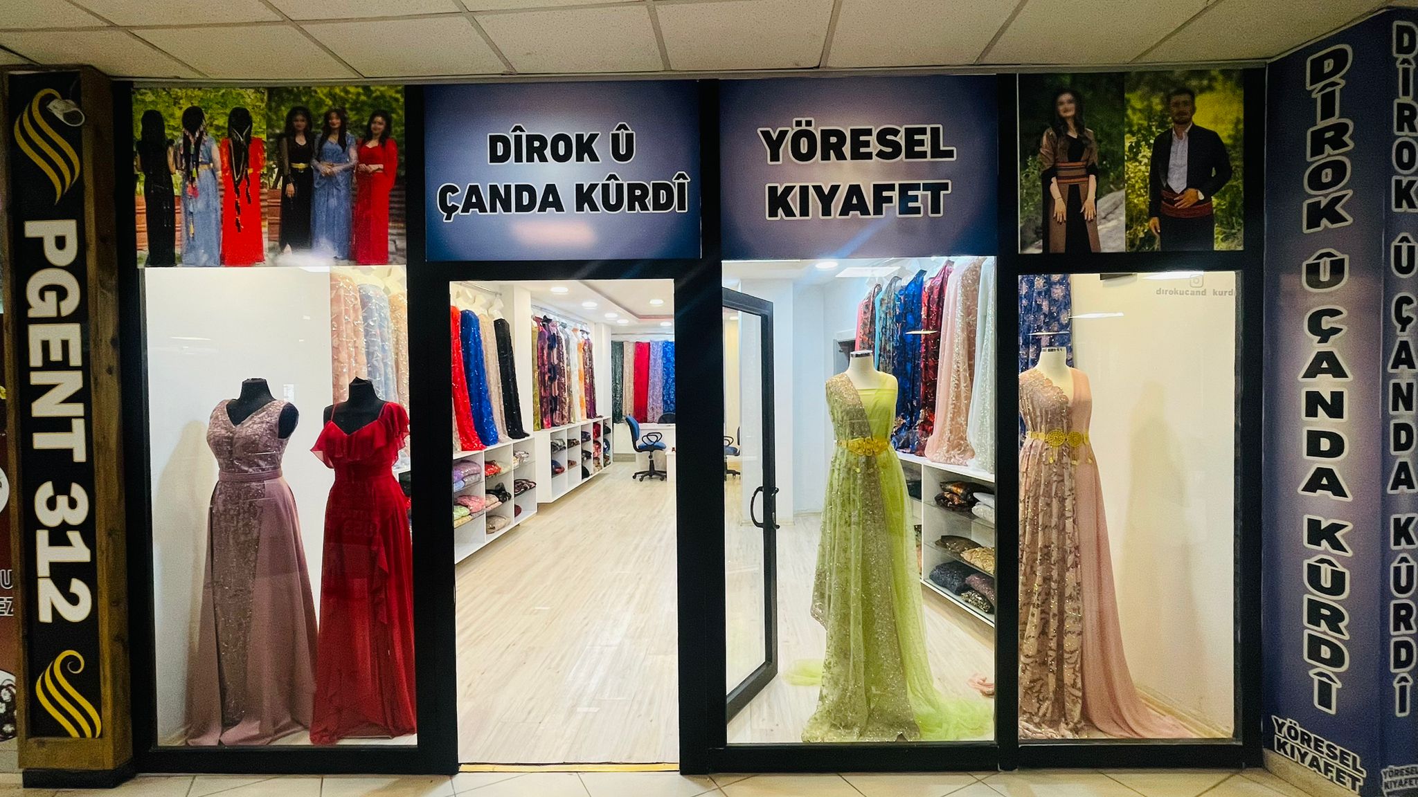 Dirok û Çanda Kûrdî Yöresel Giyim Mağazası Hizmete Açıldı!