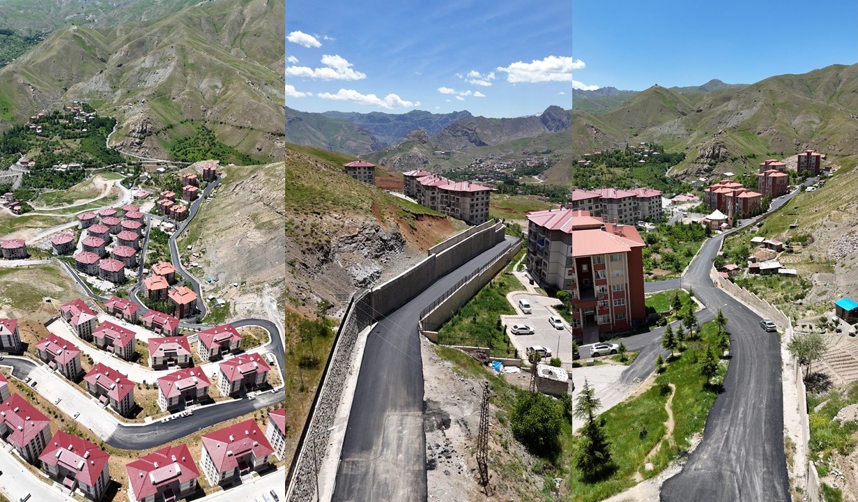 Hakkari’de Bozulan Yollar Modern Görünüme Kavuştu