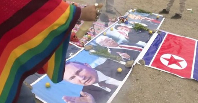 Dünya barışı için bunu yaptılar