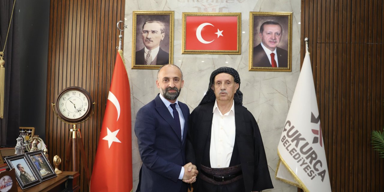 Jirki Aşireti Lideri Tahir Adıyaman’dan Başkan Nazmi Demir’e Ziyaret