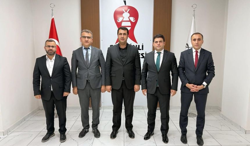 Milli Eğitim Heyetinden Başkan Şakar’a Nezaket Ziyareti