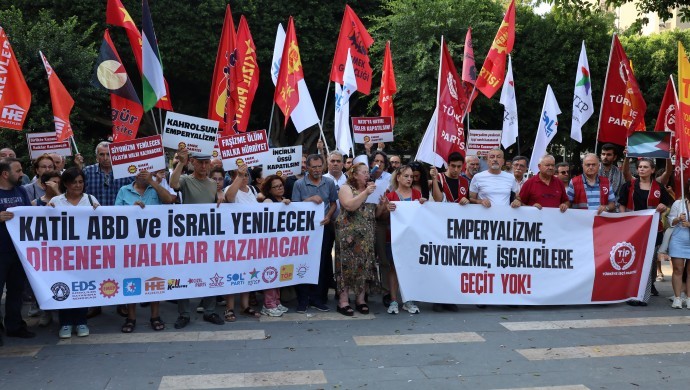 Birçok kentte 'İsrail’le tüm ilişkiler kesilsin' çağrısı