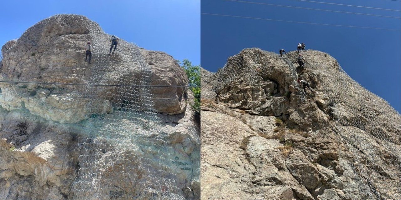 Tarihi Mir Kalesi’nde İlk Kez Önlem Alındı: Kaya Düşmelerine Müdahale