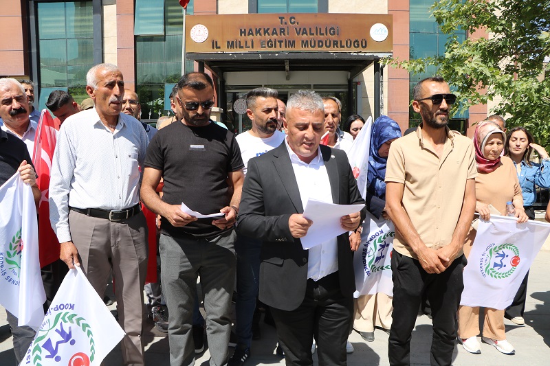 Hakkari Koop-İş’ten Sert Tepki: “Sadaka Değil, Hakkımızı İstiyoruz!”