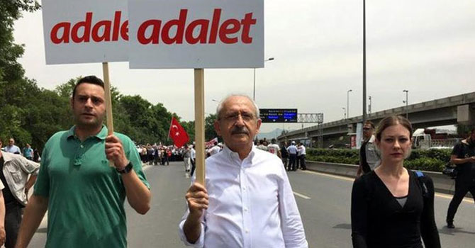 CHP'nin 'adalet yürüyüşü' başladı