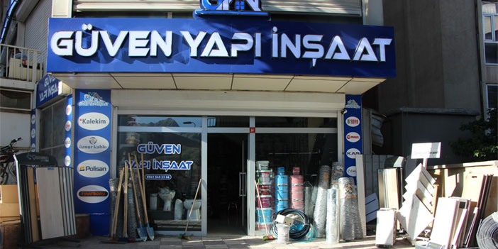 Hakkari'de Güven İnşaat yeni adresinde