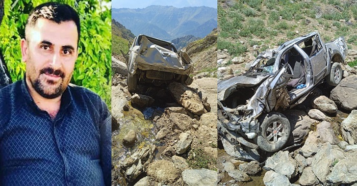 Hakkari'de acı haber: Kamyonet Uçuruma Yuvarlandı, 1 ölü