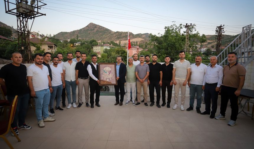 Çukurca’da Kaymakam Kumcu’ya Teşekkür ve Uğurlama