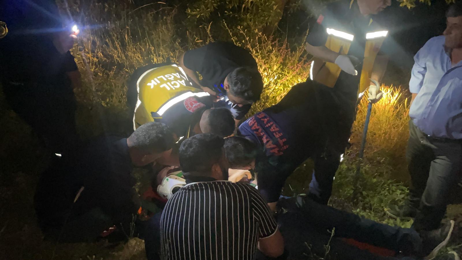 Hakkari’de feci kaza: Araç uçuruma yuvarlandı