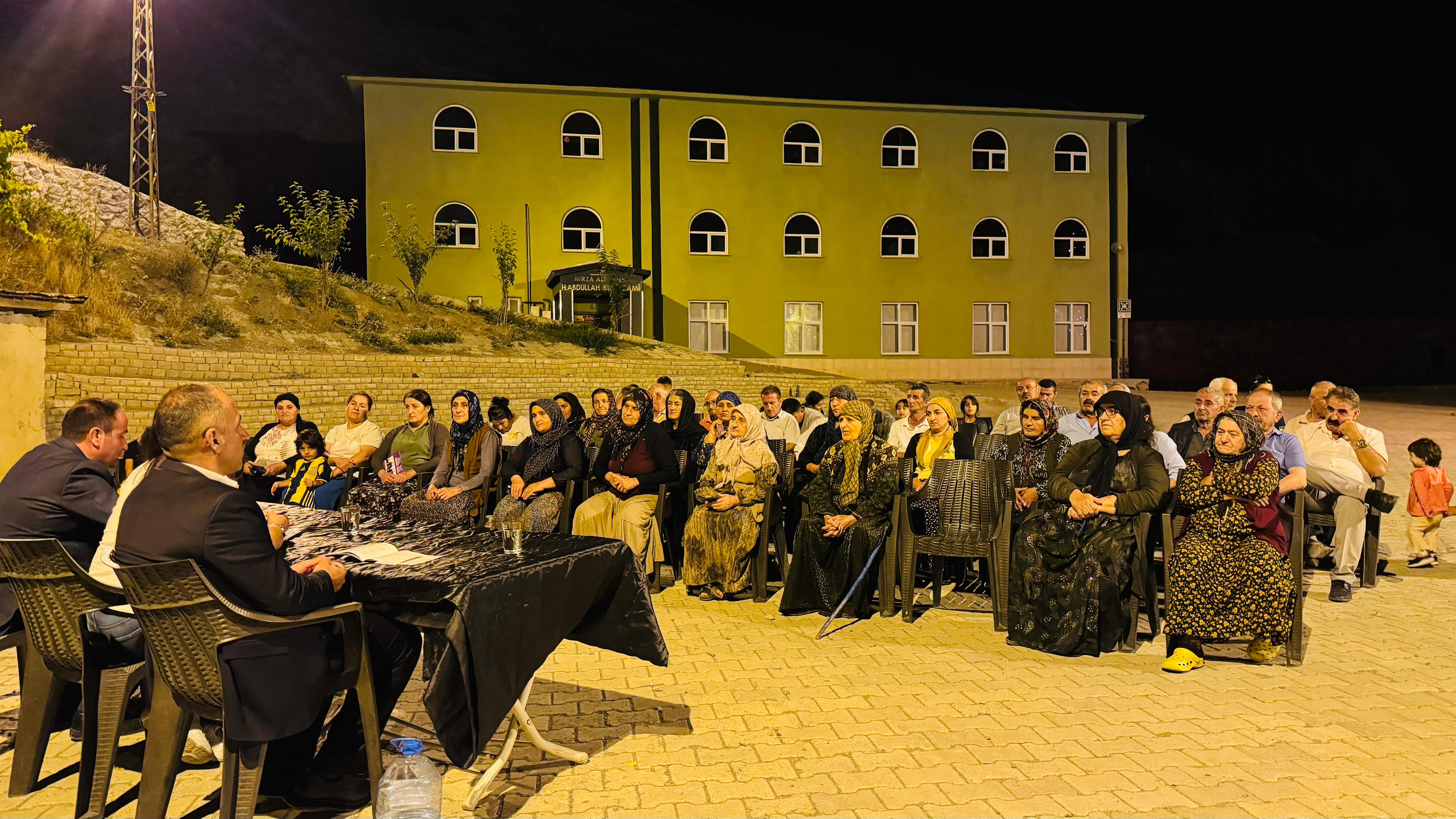 DEM Partinin Hakkari’de Süreç Toplantıları Devam Ediyor