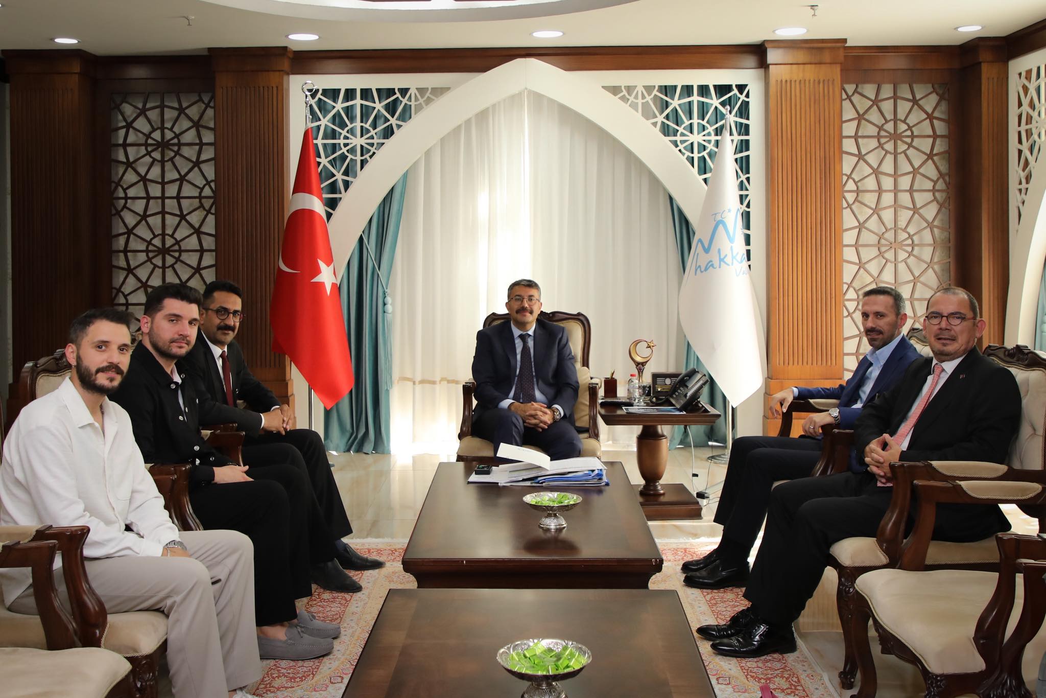 Kültür ve Turizm Bakanlığı heyetinden Vali Çelik'e ziyaret