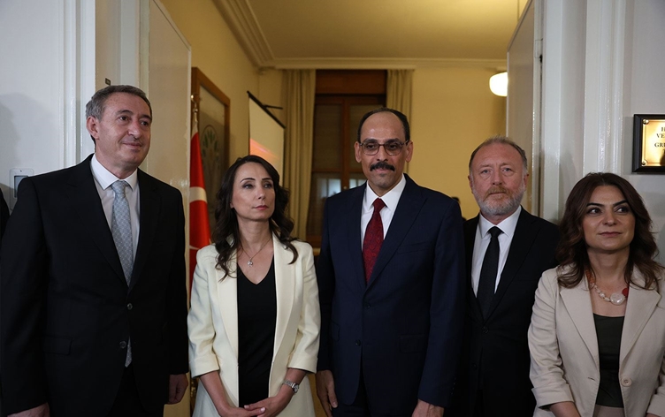 MİT Başkanı İbrahim Kalın, DEM Parti ile görüştü