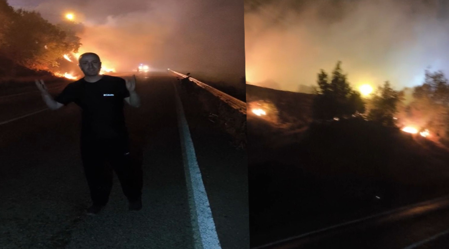 Hakkâri'de Korkutan Yangın!