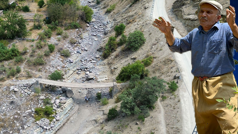 Hakkari'de Su Krizi: Meyve Ağaçları Kurudu, Geçim Kaynakları Tükendi