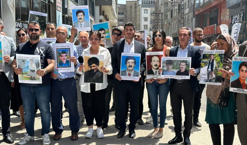 Hakkari İHD Metin Kıratlı'nın faillerini sordu