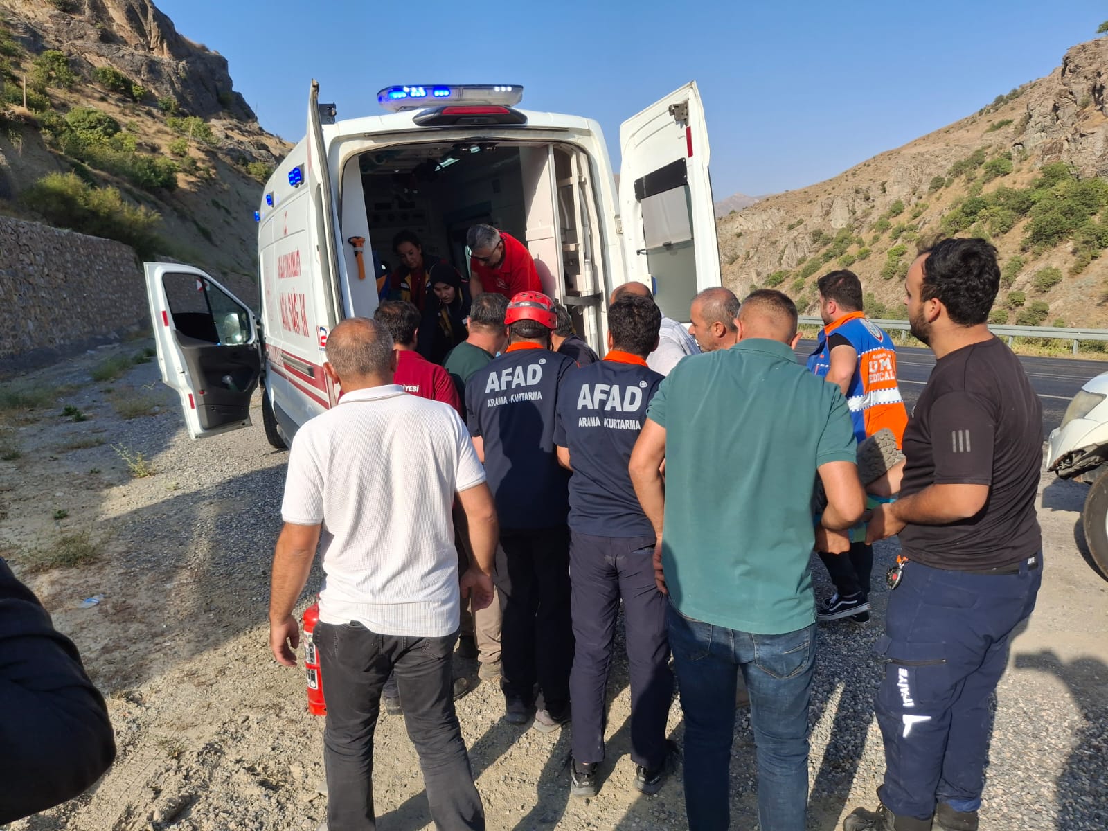 Hakkari’de Trafik Kazası: 1 Kişi Yaralandı