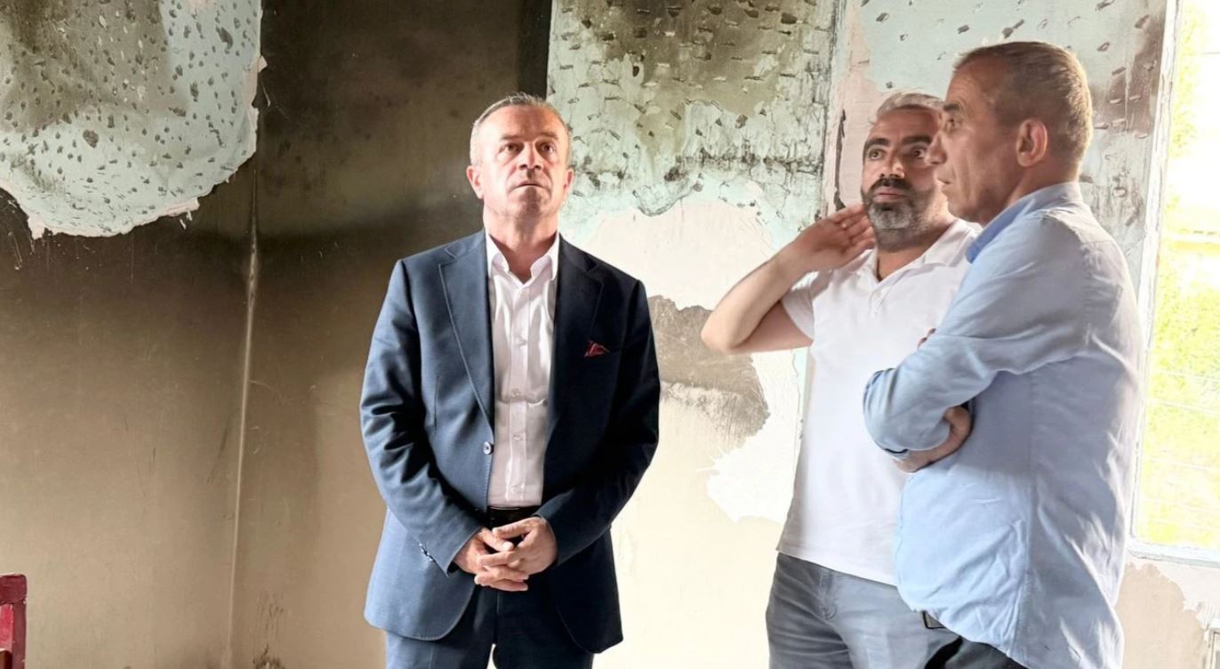 Başkan Zeydin Kaya’dan Yangın Mağduru Aileye Ziyaret