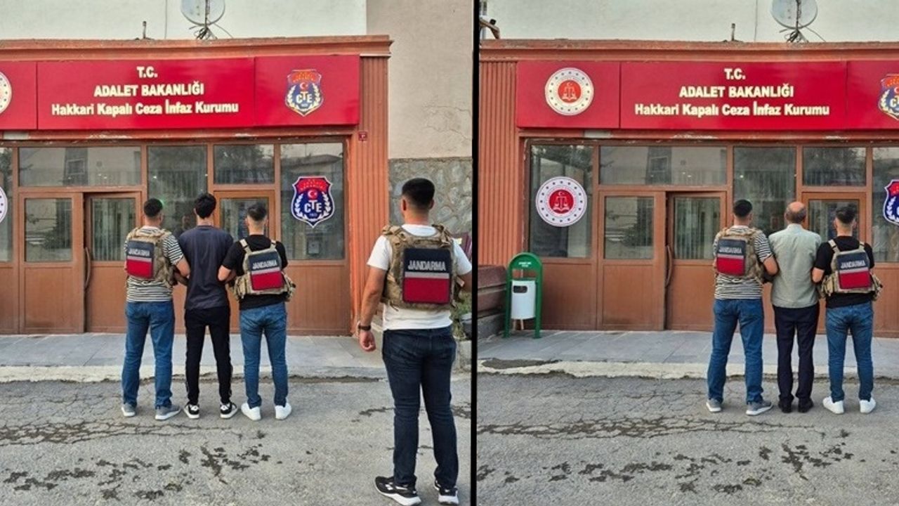 Hakkari'de 2 firari hükümlü Yakalandı