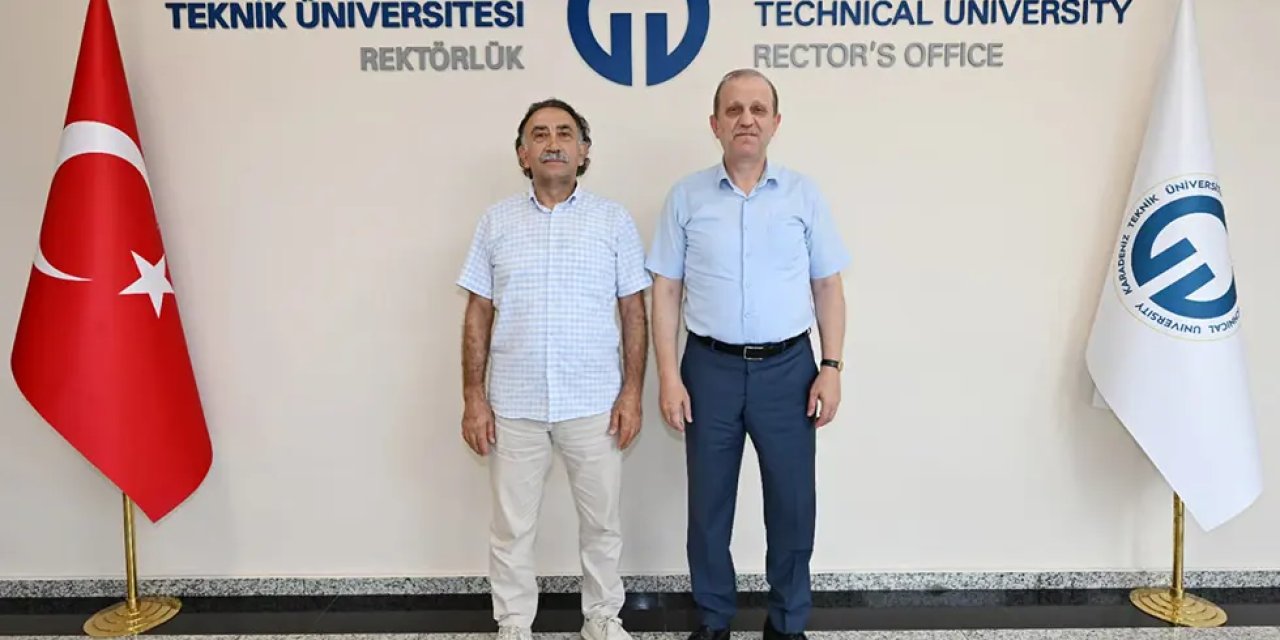 Hakkari Üniversitesi Rektörü’nden KTÜ’ye İş Birliği Ziyareti