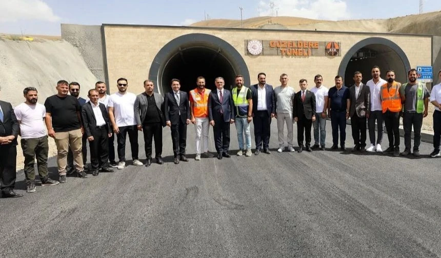 Güzeldere Tüneli'nin İkinci Tüpü Yakında Hizmete Açılıyor