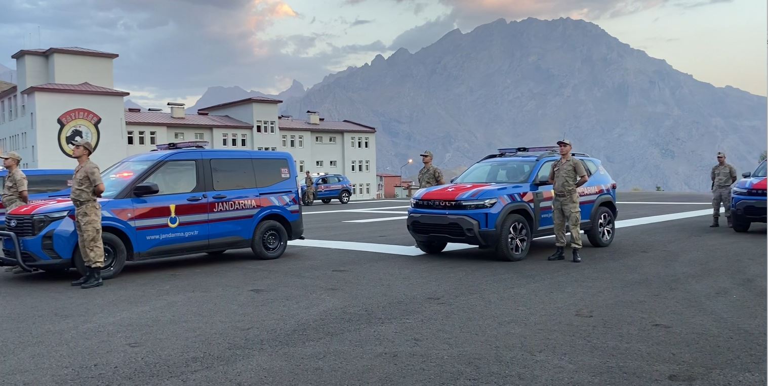 Hakkari Jandarmasına Modern Asayiş Araçları Takviyesi